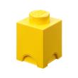 Opakowanie Lego pojemnik klocek jedynka żółty