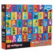 Opakowanie Lego Puzzle 500 Minifigures Collage 1