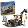 Opakowanie LEGO(R) CITY 60480 (4szt) Żółta koparko-ładowarka
