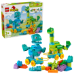 Opakowanie LEGO(R) DUPLO 10451 3w1 Dinozaury na kółkach