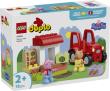 Opakowanie LEGO(R) DUPLO 10468 Peppa Pig Ciągnik i rynek