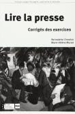 Okładka książki Lire la presse corrige