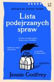 Lista podejrzanych spraw. Autor: Jennie Godfrey. Dadada.pl Okładka książki Lista podejrzanych spraw
