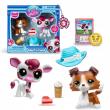 Opakowanie Littlest Pet Shop Zestaw figurek Krowa Piesek + akcesoria seria 3