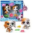 Opakowanie Littlest Pet Shop Zestaw figurek Scottish i Spaniel +akcesoria seria 3