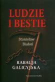 Ludzie i bestie. Autor: Stanisław Białoń. Dadada.pl Okładka książki Ludzie i bestie