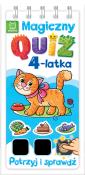 Magiczny quiz 4-latka. Potrzyj i sprawdź!. Autor: Sylwia Kajdana. Dadada.pl Okładka książki Magiczny quiz 4-latka. Potrzyj i sprawdź!