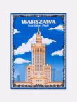 Opakowanie magnes pamiątkowy WARSZAWA / PAŁAC KULTURY I NAUKI