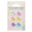 Opakowanie Magnesy ozdobne brokatowe 6 szt. DPMG-012