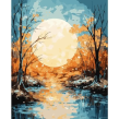 Opakowanie Malowanie po numerach 40x50cm Księżyc