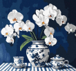 Opakowanie Malowanie po numerach - Orchidea w porcelanie