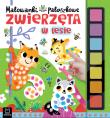 Okładka książki Malowanki paluszkowe. Zwierzęta w lesie
