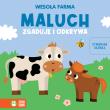 Okładka książki Maluch zgaduje i odkrywa. Wesoła farma - uszkodzone