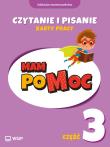 Okładka książki MAM poMOC. Czytanie i pisanie. Klasy 1-3 KP cz.3
