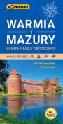 Mapa atrakcji tur. - Warmia i Mazury 1:225 000 w.3. Wydawca: Compass sp z o.o.. Dadada.pl Opakowanie Mapa atrakcji tur. - Warmia i Mazury 1:225 000 w.3