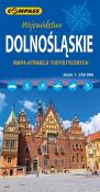 Okładka książki Mapa atrakcji turyst. - Województwo dolnośląskie