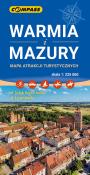 Mapa atrakcji turystycznych - Warmia i Mazury. Autor:   Praca zbiorowa. Dadada.pl Okładka książki Mapa atrakcji turystycznych - Warmia i Mazury