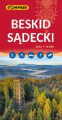 Mapa - Beskid Sądecki 1:50 000. Autor:   Praca zbiorowa. Dadada.pl Okładka książki Mapa - Beskid Sądecki 1:50 000