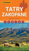 Mapa kieszonkowa - Tatry, Zakopane. Autor:   Praca zbiorowa. Dadada.pl Okładka książki Mapa kieszonkowa - Tatry, Zakopane