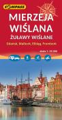 Mapa - Mierzeja Wiślana 1:55 000. Autor:   Praca zbiorowa. Dadada.pl Okładka książki Mapa - Mierzeja Wiślana 1:55 000