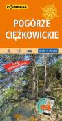 Mapa - Pogórze Ciężkowickie 1:50 000. Autor:   Praca zbiorowa. Dadada.pl Okładka książki Mapa - Pogórze Ciężkowickie 1:50 000