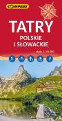 Mapa - Tatry Polskie i Słowackie 1:50 000. Autor:   Praca zbiorowa. Dadada.pl Okładka książki Mapa - Tatry Polskie i Słowackie 1:50 000