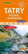 Mapa tur. - Tatry Polskie i Słowackie lam. w.2022. Autor:   Praca zbiorowa. Dadada.pl Okładka książki Mapa tur. - Tatry Polskie i Słowackie lam. w.2022