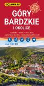 Mapa turystyczna - Góry Bardzkie i okolice. Autor:   Praca zbiorowa. Dadada.pl Okładka książki Mapa turystyczna - Góry Bardzkie i okolice