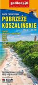 Okładka książki Mapa turystyczna - Pobrzeże Koszalińskie 1:45 000