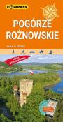 Mapa turystyczna - Pogórze Rożnowskie lam. w.2022. Autor:   Praca zbiorowa. Dadada.pl Okładka książki Mapa turystyczna - Pogórze Rożnowskie lam. w.2022