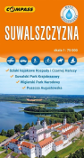 Mapa turystyczna - Suwlaszczyzna laminowana. Autor:   Praca zbiorowa. Dadada.pl Okładka książki Mapa turystyczna - Suwlaszczyzna laminowana