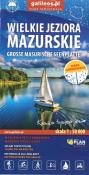 Mapa turystyczna Wielkie Jeziora Mazurskie lam.. Autor:   Praca zbiorowa. Dadada.pl Okładka książki Mapa turystyczna Wielkie Jeziora Mazurskie lam.