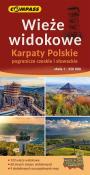 Okładka książki Mapa - Wieże widokowe Karpaty Polskie 1:350 000