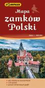 Okładka książki Mapa zamków Polski 1:900 000