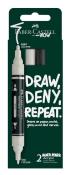 Opakowanie Markery akrylowe Multimark 2kol. FABER CASTELL