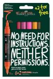 Opakowanie Markery akrylowe Multimark 8kol FABER CASTELL