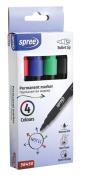 Opakowanie Markery permanentne 4 kolory