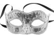 Opakowanie Maska cekinowa srebrna