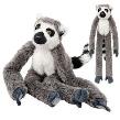 Opakowanie Maskotka Lemur łapki z rzepami 50cm