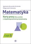 Matematyka Część 1. Autor: Agnieszka Borowska-Kociemba, Małgorzata Krukowska. Dadada.pl Okładka książki Matematyka Część 1