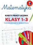 Matematyka. Karty pracy ucznia, klasy 1-3. Ćwiczenia do nauki w szkole i domu. Autor: Emilia Figacz. Dadada.pl Okładka książki Matematyka. Karty pracy ucznia, klasy 1-3. Ćwiczenia do nauki w szkole i domu