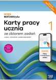 Matematyka LO 1 Nowa MATeMAtyka KP + zbiór ZP. Autor: Wej Karolina, Dorota Ponczek. Dadada.pl Okładka książki Matematyka LO 1 Nowa MATeMAtyka KP + zbiór ZP