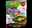 Okładka książki Mattel Hot Wheels Kolorowanka według kodu KKO-1602