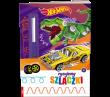 Okładka książki Mattel Hot Wheels Rysujemy szlaczki KSS-1602