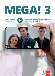 Mega! 3 Zeszyt ćwiczeń ucznia do języka niemieckiego dla liceów i techników. Autor: Claudia Brass, Dagmar Gluck. Dadada.pl Okładka książki Mega! 3 Zeszyt ćwiczeń ucznia do języka niemieckiego dla liceów i techników