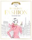 Okładka książki Megan Hess. The World of Fashion Colouring Book