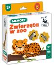Okładka książki Memory Zwierzęta w ZOO Kapitan Nauka