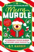 Okładka książki Merry Murdle. 25 Fiendishly Festive Murder Mystery Logic Puzzles