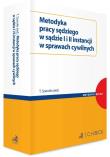 Okładka książki Metodyka pracy sędziego w sądzie I i II...
