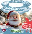 Mikołaj. Zadanka & malowanki wodne. Autor: Wioleta Żyłowska. Dadada.pl Okładka książki Mikołaj. Zadanka & malowanki wodne